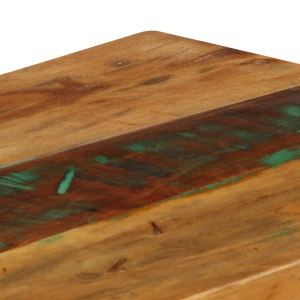 Masă consolă, 120x35x76 cm, lemn masiv reciclat - Img 8