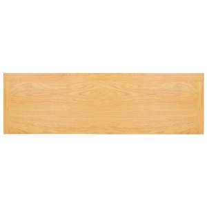 Masă consolă, 83 x 30 x 73 cm, lemn masiv de stejar - Img 8