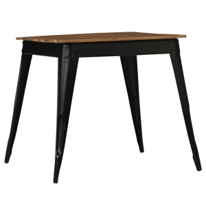 Masă de bucătărie, lemn masiv de acacia, 75 x 75 x 76 cm - Img 11