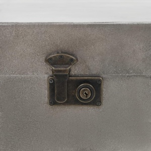 Masă de cafea, MDF și aluminiu, 102x51x47,5 cm - Img 3