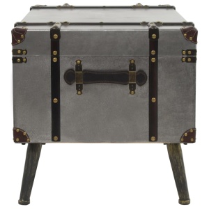 Masă de cafea, MDF și aluminiu, 102x51x47,5 cm - Img 8