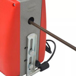 Mașină de curățat țevi, 250 W, 15 m x 16 mm, 4,5 m x 9,5 mm - Img 5