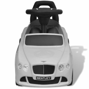 Mașină pentru copii fără pedale Bentley Alb - Img 2