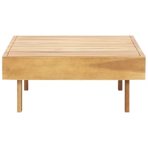 Măsuță de cafea, 100 x 60 x 25 cm, lemn masiv de acacia - Img 3