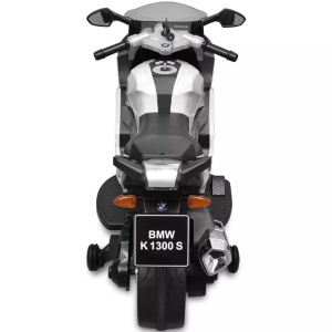 Motocicletă electrică pentru copii BMW 283, 6V, alb - Img 6