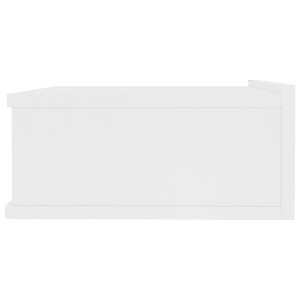 Noptiere suspendate, alb, 40 x 30 x 15 cm, PAL - Img 7