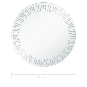 Oglindă cu LED de baie, 80 cm - Img 6