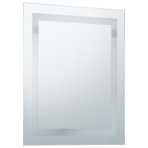 Oglindă cu LED de baie cu senzor tactil, 60 x 80 cm - Img 4