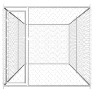 Padoc pentru câini de exterior, 382 x 192 x 185 cm - Img 2