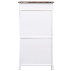 Pantofar, maro, 50 x 28 x 98 cm, lemn de paulownia - Img 8