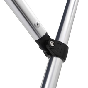 Parasolar barcă Bimini cu 3 arcuri, alb, 183 x 160 x 140 cm - Img 10