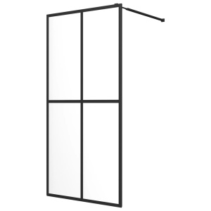 Paravan de duș walk-in, sticlă securizată, 80 x 195 cm - Img 2