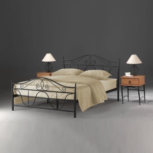 Pat SL Denver 160x200 negru - Img 2