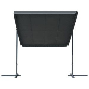 Pavilion acoperiș inclinabil retractabil antracit 350x250x225cm - Img 2
