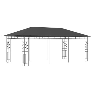Pavilion cu plasă anti-țânțari, antracit, 6 x 3 x 2,73 m - Img 2