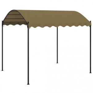 Pavilion, gri taupe, 4x3x2,6 m, 180 g/m²