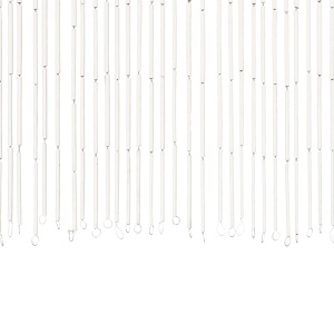 Perdea de ușă pentru insecte, 90 x 200 cm, bambus - Img 6