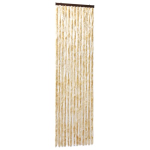 Perdea pentru insecte, bej, 56x185 cm, Chenille - Img 2