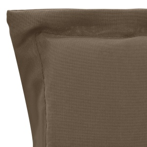 Perne scaun de grădină, 2 buc., gri taupe, 100 x 50 x 3 cm - Img 5