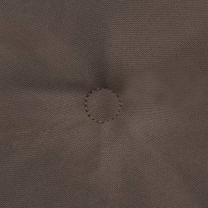 Perne scaun de grădină, 4 buc., gri taupe, 120 x 50 x 3 cm - Img 2