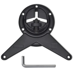 Picioare de masă reglabile pe inălțime, 4 buc, 1100 mm, negru - Img 4
