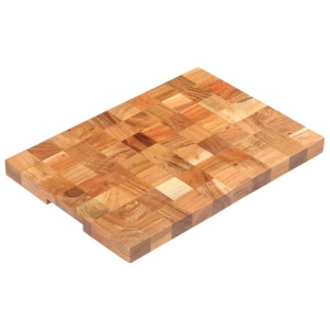 Placă de tocat, 50 x 34 x 3,8 cm, lemn masiv de acacia - Img 7