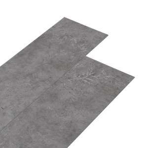 Plăci de pardoseală autoadezive, gri beton, 5,02 m², PVC, 2 mm - Img 2