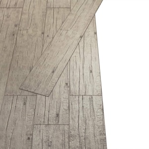 Plăci pardoseală autoadezive stejar decolorat 5,02 m², 2 mm PVC - Img 6