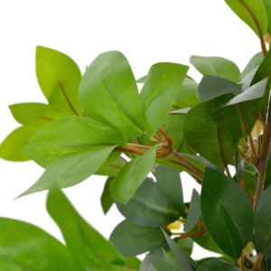 Plantă artificială dafin cu ghiveci, verde, 120 cm - Img 2