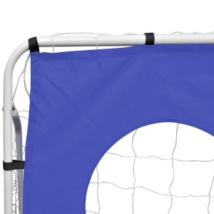 Poartă de fotbal din oțel cu țintă 240 x 92 x 150 cm - Img 4