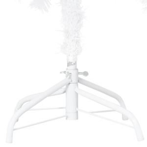 Pom de Crăciun artificial cu ramuri groase, alb, 180 cm, PVC - Img 6