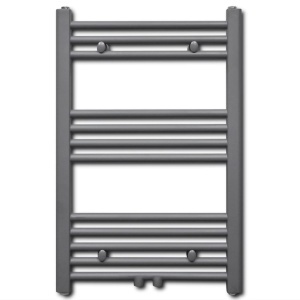 Radiator port-prosop incălzire centrală baie, drept, 500 x 764 mm, gri - Img 2