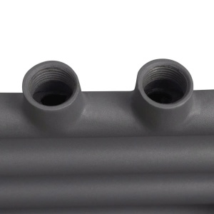 Radiator port-prosop incălzire centrală baie, drept, 500 x 764 mm, gri - Img 6