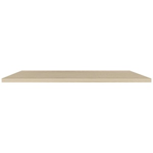 Raft de perete suspendat, stejar, 120x23,5x3,8 cm, MDF - Img 4