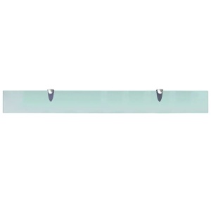 Raft suspendat din sticlă, 90 x 10 cm, 8 mm - Img 3
