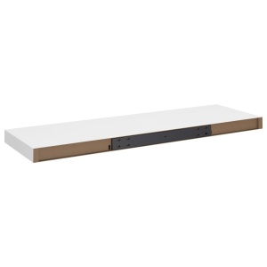 Rafturi de perete, 4 buc., alb, 80 x 23,5 x 3,8 cm, MDF - Img 6