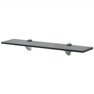 Rafturi suspendate, 2 buc., 50 x 10 cm, sticlă, 8 mm - Img 2