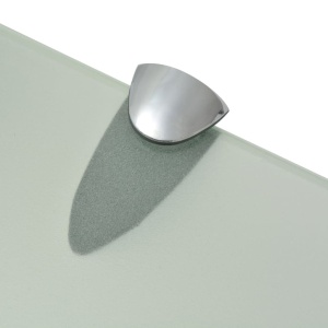Rafturi suspendate, 2 buc., 50 x 20 cm, sticlă, 8 mm - Img 5