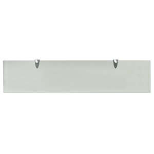 Rafturi suspendate, 2 buc., 90 x 20 cm, sticlă, 8 mm - Img 4