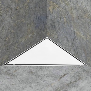 Rigolă de duș cu capac 2-in-1, 25 x 25 cm, oțel inoxidabil - Img 2