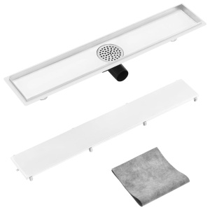 Rigolă de duș cu capac 2-in-1, 73 x 14 cm, oțel inoxidabil - Img 3