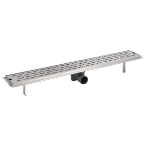 Rigolă duș liniară din oțel inoxidabil, model linie, 830x140 mm - Img 4