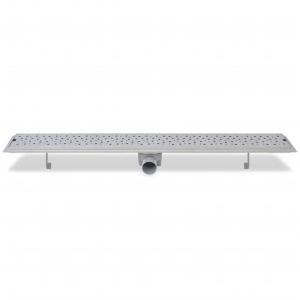 Rigolă duș liniară, model bule, oțel inoxidabil, 930 x 140 mm - Img 8