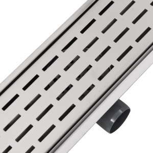 Rigolă liniară pentru duș, oțel inoxidabil, 930 x 140 mm - Img 5