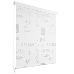 Roletă perdea de duș 100x240 cm Imprimeu Splash