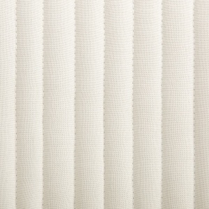 Scaune de bucătărie, 4 buc., crem, material textil - Img 2