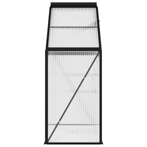 Seră, antracit, 1,33 m² aluminiu - Img 5
