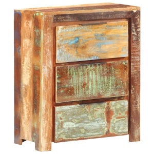 Servantă, 59x33x75 cm, lemn masiv reciclat - Img 11
