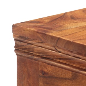Servantă, 62 x 30 x 75 cm, lemn masiv de acacia - Img 7