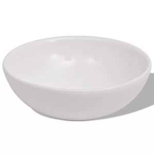 Set mobilier baie 4 piese cu chiuvetă și robinet incluse, Bej - Img 8